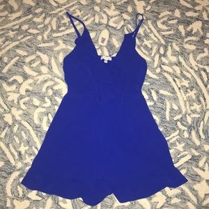 Monteau Royal Blue Romper
